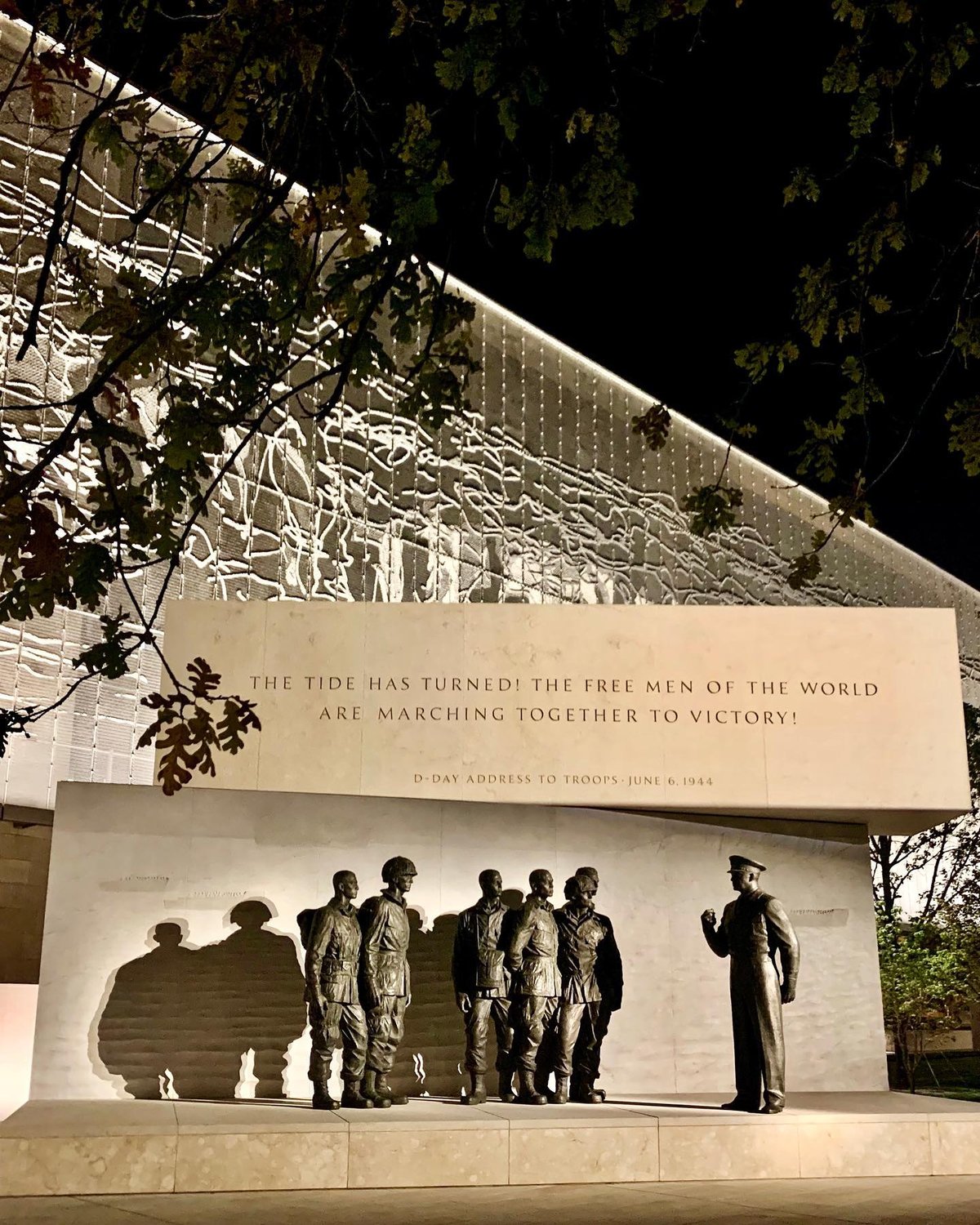 Visiting the Dwight D. Eisenhower Memorial