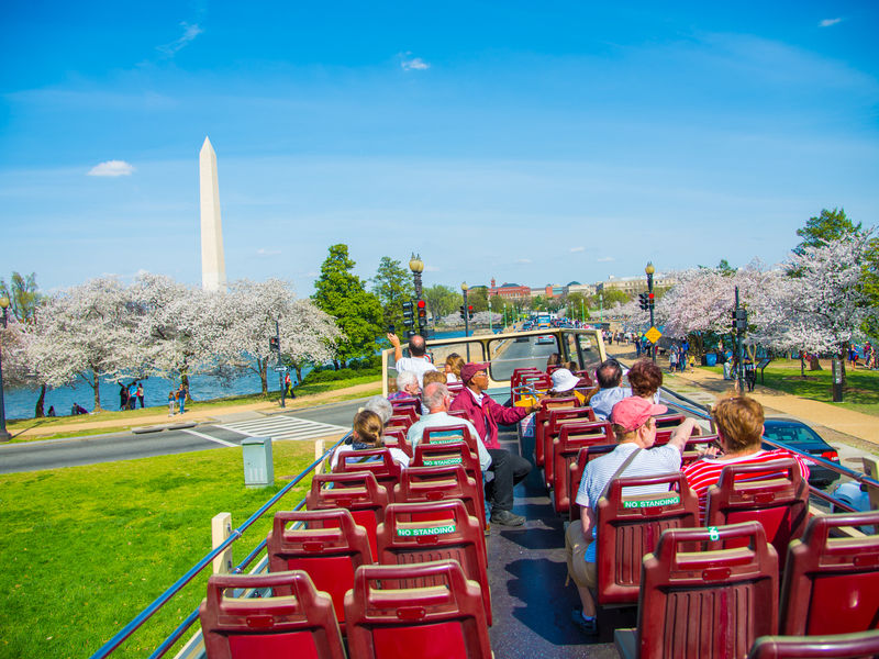 open bus tour washington dc