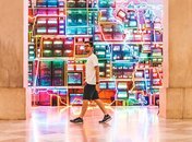 @discoverwithblake - Electronic Superhighway at the Smithsonian American Art Museum - Free museum in Washington, DC