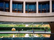 @teamgrayduck - Outside the Smithsonian Hirshhorn Museum at the Sculpture Garden - Free modern art museum on the National Mall in Washington, DC