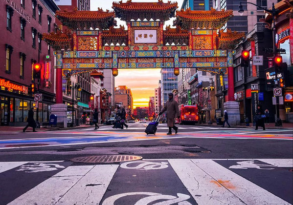 From presidential portraits to pro sports games, Penn Quarter & Chinatown buzz all day and night. Chinatown within the District of Columbia: shopping, and entertainment. An anomaly is that most of the businesses are no longer representative of Chinatown, yet due to a city requirement to post all identifying signage in Chinese characters even national chains.
