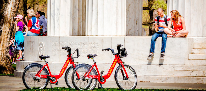 Rent two wheels and bike all over