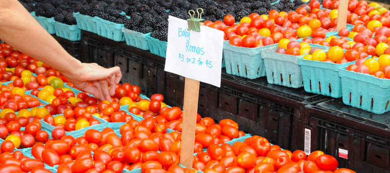 Fill up at the farmers’ market