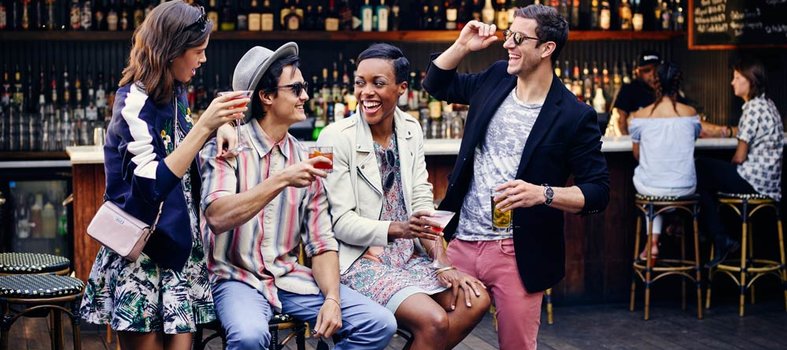 Unwind on the roof deck at Marvin