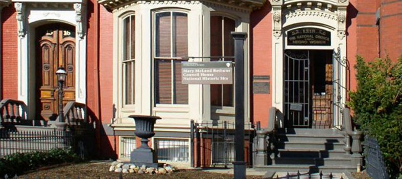 Take a guided tour of the Mary McLeod Bethune Council House