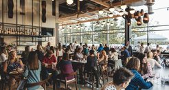 Dining Room at District Winery's Ana Restaurant - Where to Eat on the Capitol Riverfront in Washington, DC